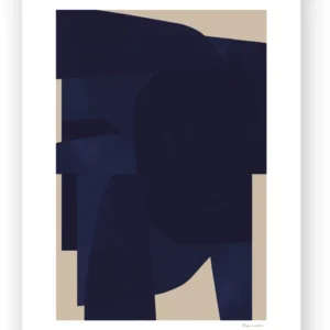 Affiche 50x70 Bleu - The Poster Club - The Cool Republic