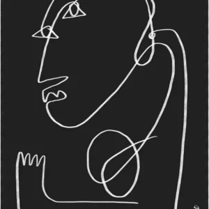 Affiche 50x70 Crooked Man - The Poster Club - The Cool Republic