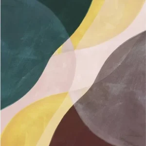 Affiche Berit Mogensen Lopez Yellow Flow 50 x 70 cm - The Poster Club - The Cool Republic