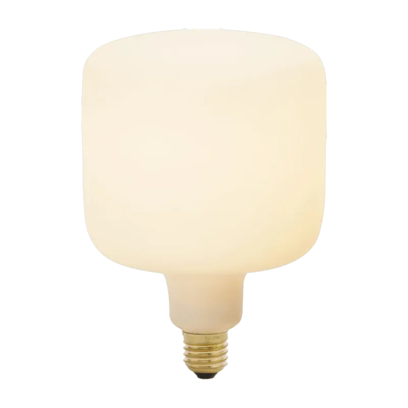Ampoule LED E27 6W filament dimmable 12,5 cm en porcelaine Oblo - tala - The Cool Republic