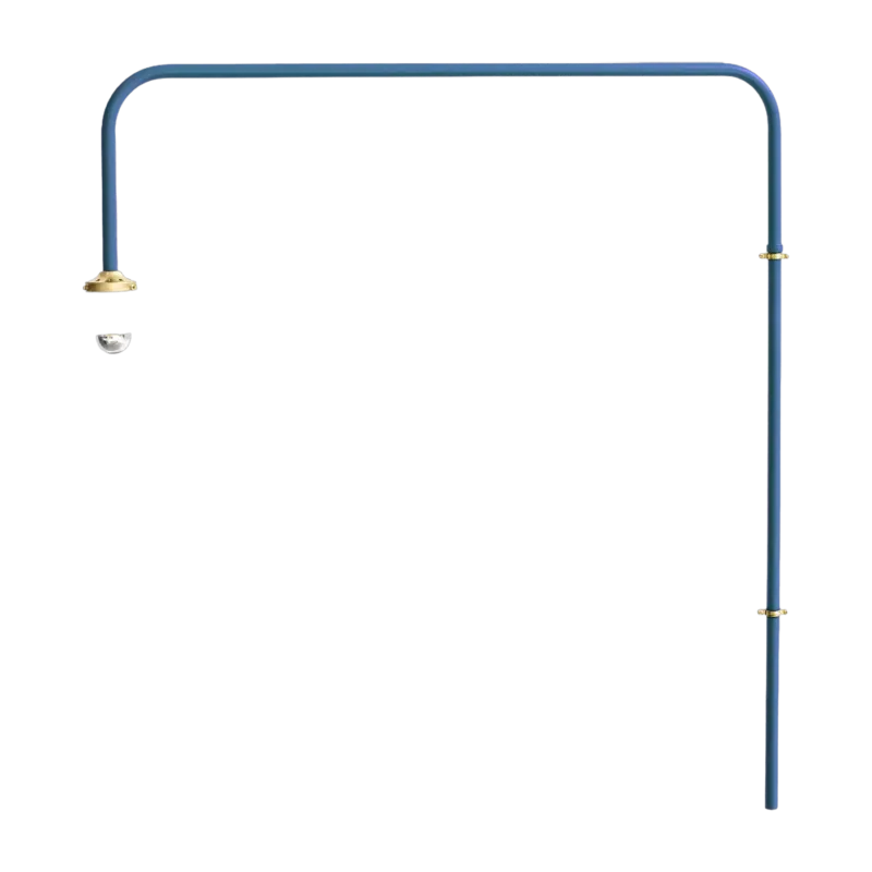 Applique avec prise en acier bleu 90x25x100cm N° 5 - valerie_objects - The Cool Republic