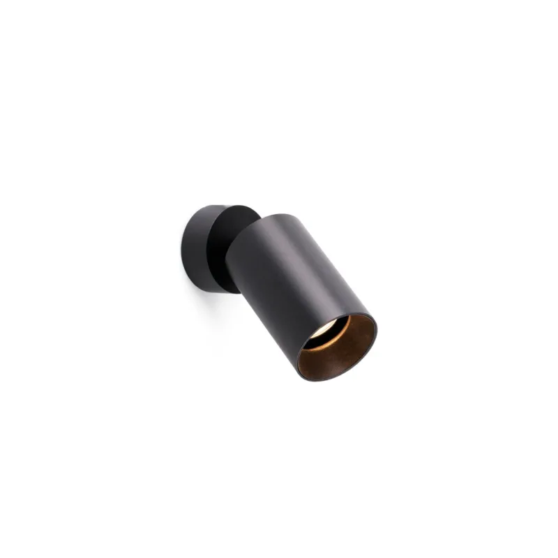 Applique en aluminium noir 6cm Stan - Faro Barcelona - The Cool Republic