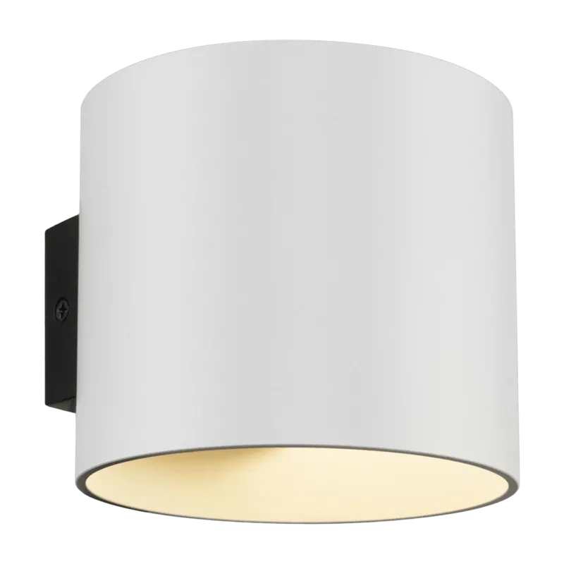 Applique murale en aluminium blanc Rond - Maytoni - The Cool Republic