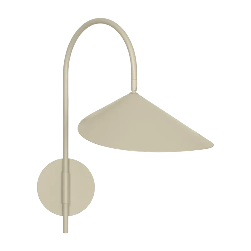 Applique murale en fer beige 47x26x44cm Arum swivel - Ferm living - The Cool Republic