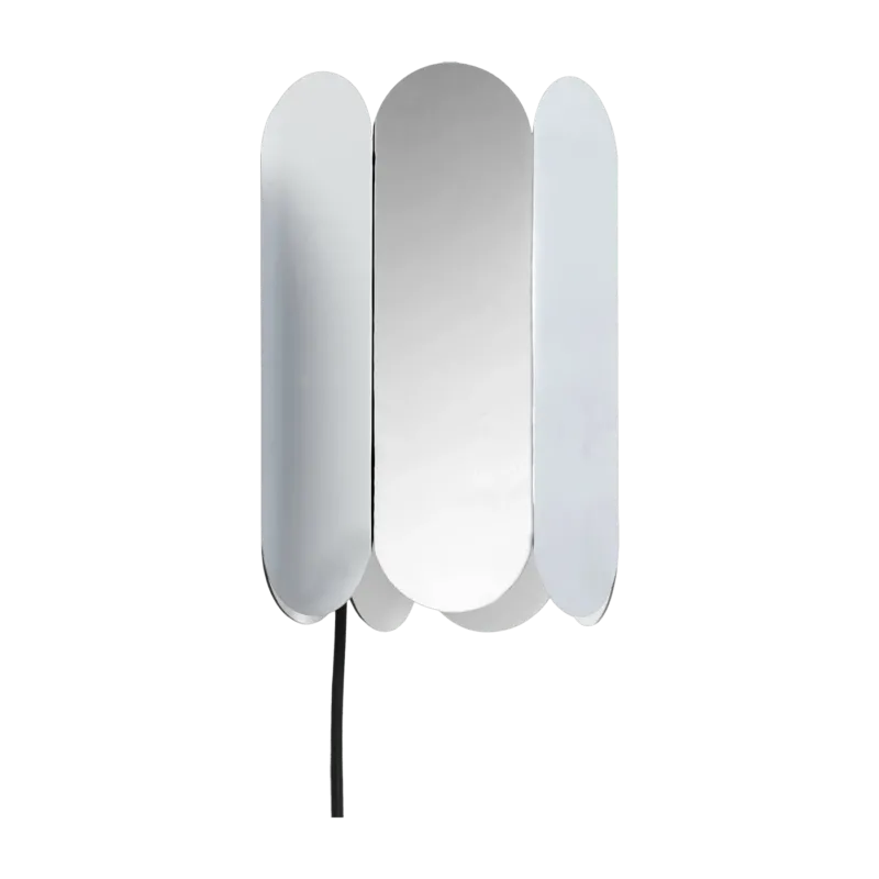 Applique murale miroir avec prise Arcs - Hay - The Cool Republic
