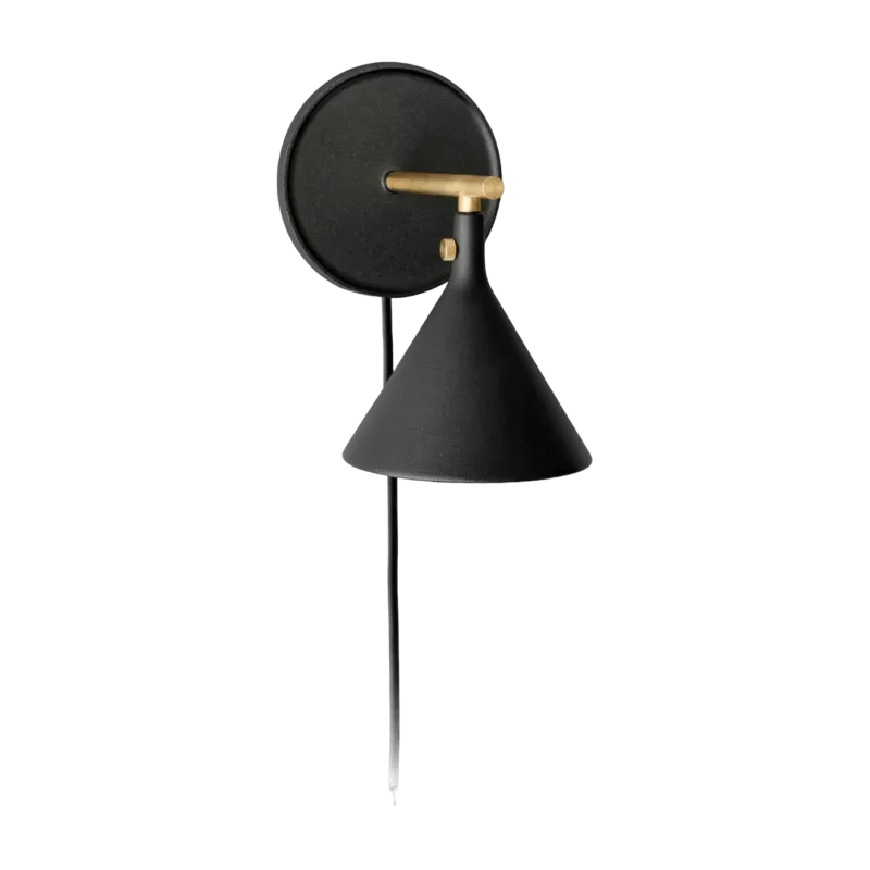 Applique murale noire Cast Sconce - Audo - The Cool Republic