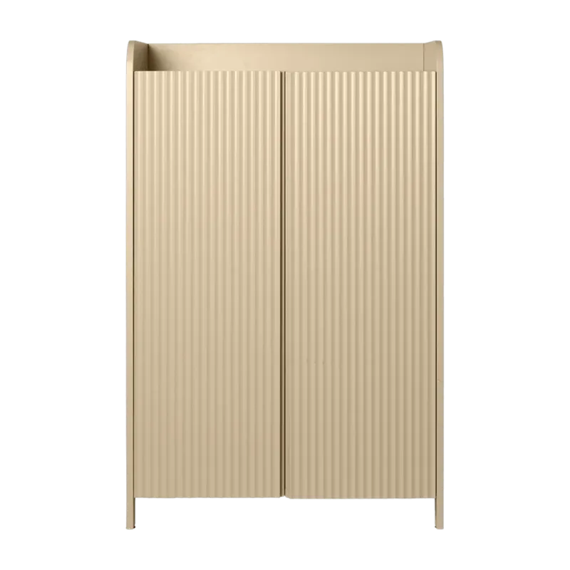 Armoire basse en bois cashmire 70x40x110cm Sill - Ferm Living - The Cool Republic