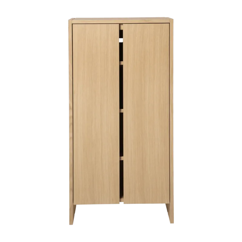 Armoire en placage de chêne 55x30x110cm Parcel - Ferm Living - The Cool Republic