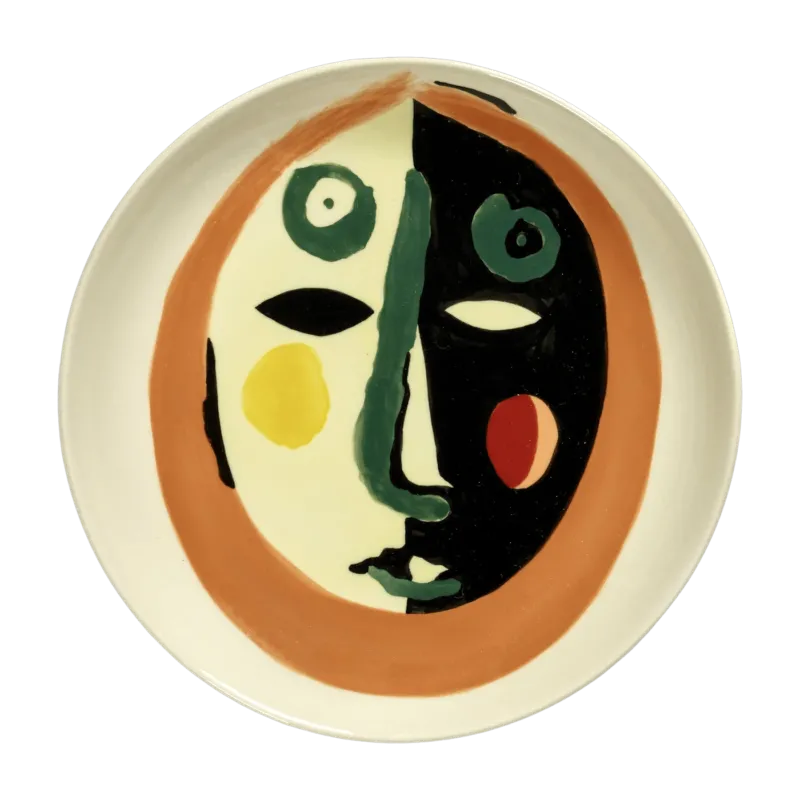 Assiette blanche Face 16 cm Feast - Serax - The Cool Republic
