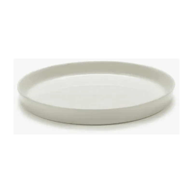 ASSIETTE CREUSE CENA L L26 x L26 x H2,8 CM IVORY - The Cool Republic