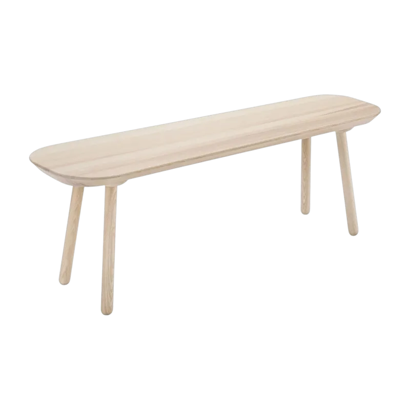 Banc en frêne naturel L140 Naïve - Emko - The Cool Republic