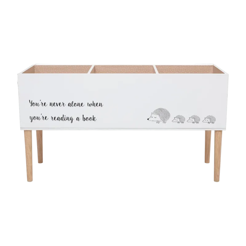Bibliothèque blanche pour enfant en bois - Bloomingville mini - The Cool Republic