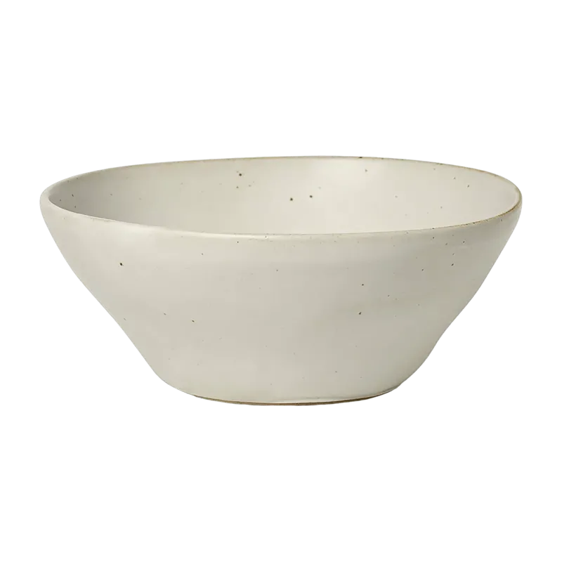 Bol en porcelaine blanc cassé M Flow - Ferm Living - The Cool Republic