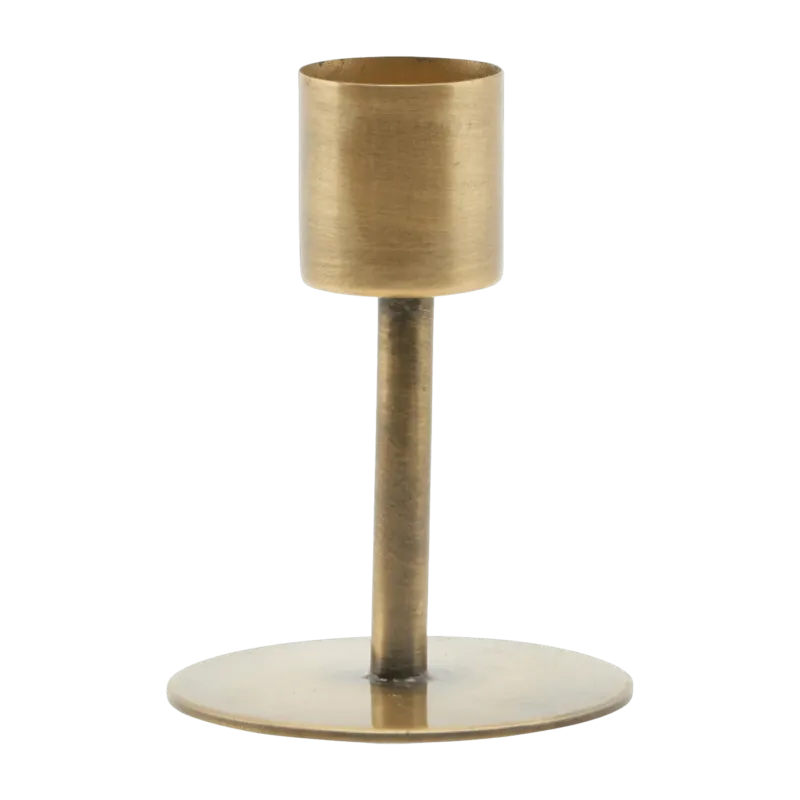 Bougeoir Anit Antique Brass - House Doctor - The Cool Republic