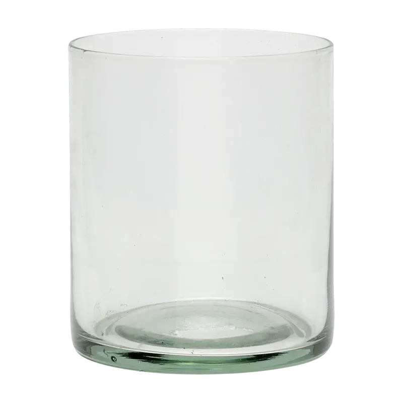 Bougeoir en verre vert Tealight - Hübsch - The Cool Republic