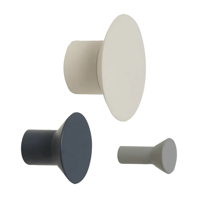 Boutons à pois (lot de 3) - Hübsch - The Cool Republic