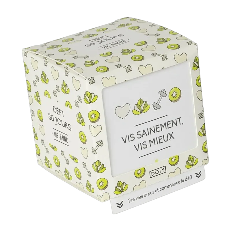Box défi 30 jours Healthy Lifestyle - Doiy - The Cool Republic
