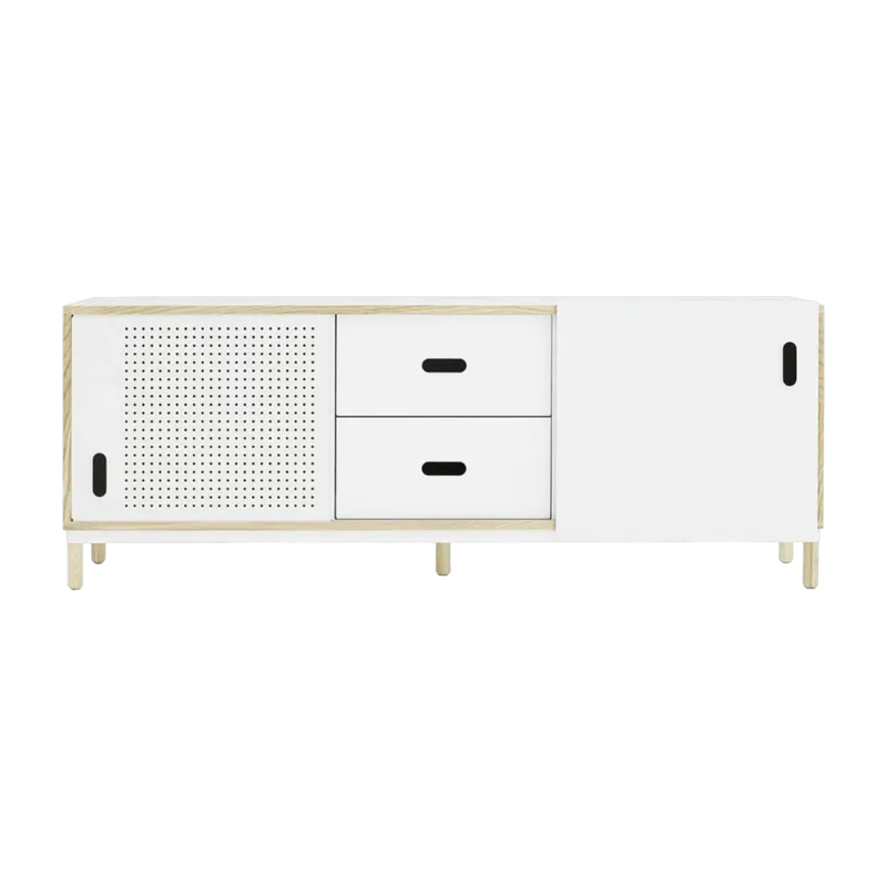 Buffet à tiroirs blanc Sideboard blanc - Normann Copenhagen - The Cool Republic