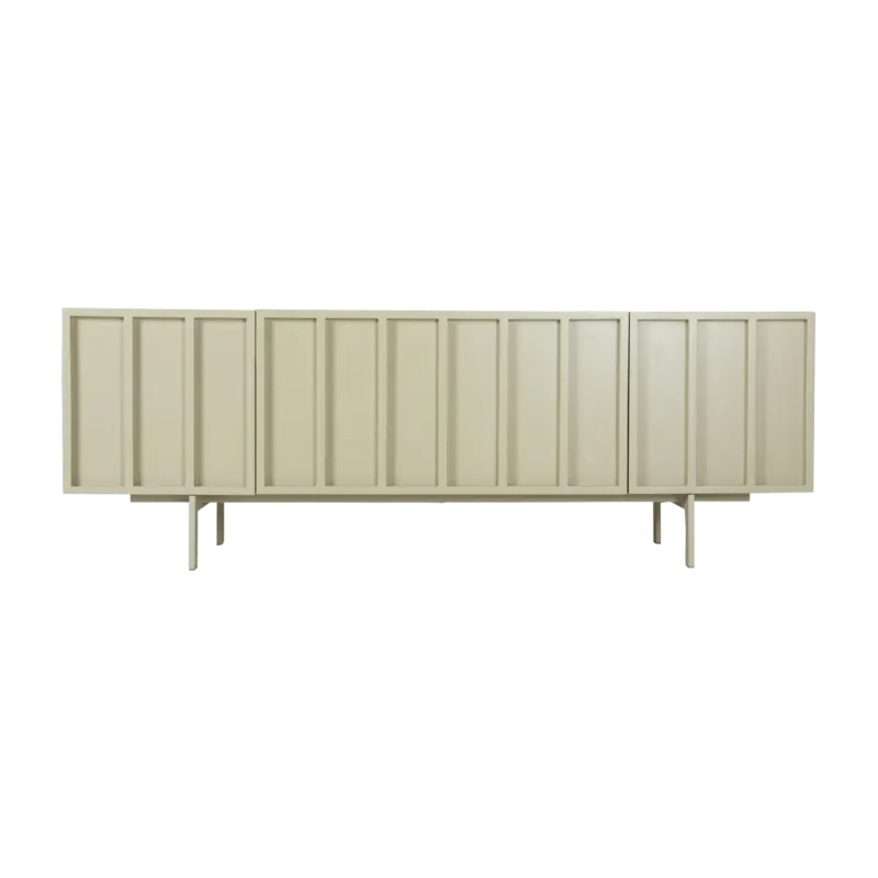 Buffet bas en bois couleur caillou - HKliving - The Cool Republic