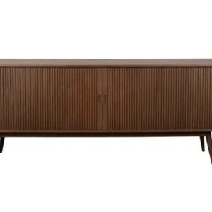 Buffet en bois de noyer 180x40x75cm Barbier - Zuiver - The Cool Republic
