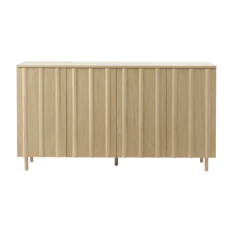 Buffet en chêne Rib - Normann Copenhagen - The Cool Republic