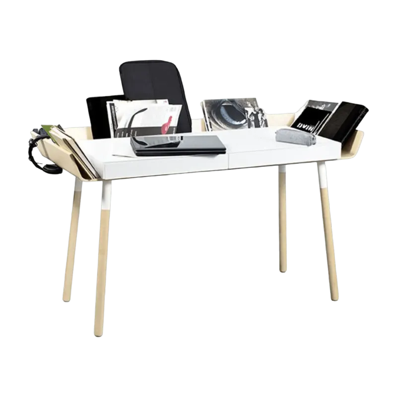 Bureau 2 tiroirs blanc My Writing Desk - Emko - The Cool Republic