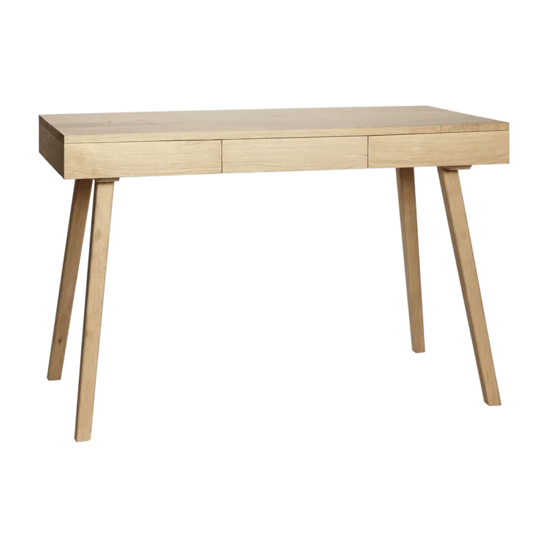 Bureau avec tiroirs en chêne naturel - Hübsch - The Cool Republic
