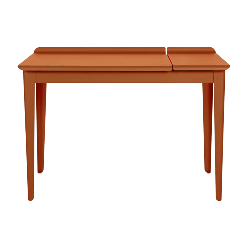 Bureau en acier terracotta mat fine texture 105 cm Clapet - Tolix - The Cool Republic