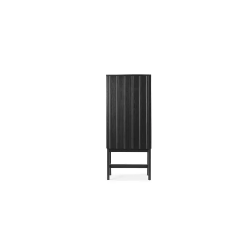 Cabinet en chêne noir 70x43x166,5cm Rib - Normann Copenhagen - The Cool Republic