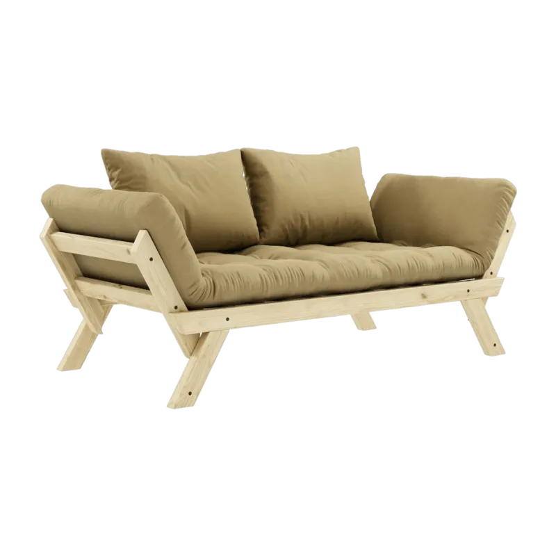 Canapé 2 places beige blé Bepop - Karup Design - The Cool Republic