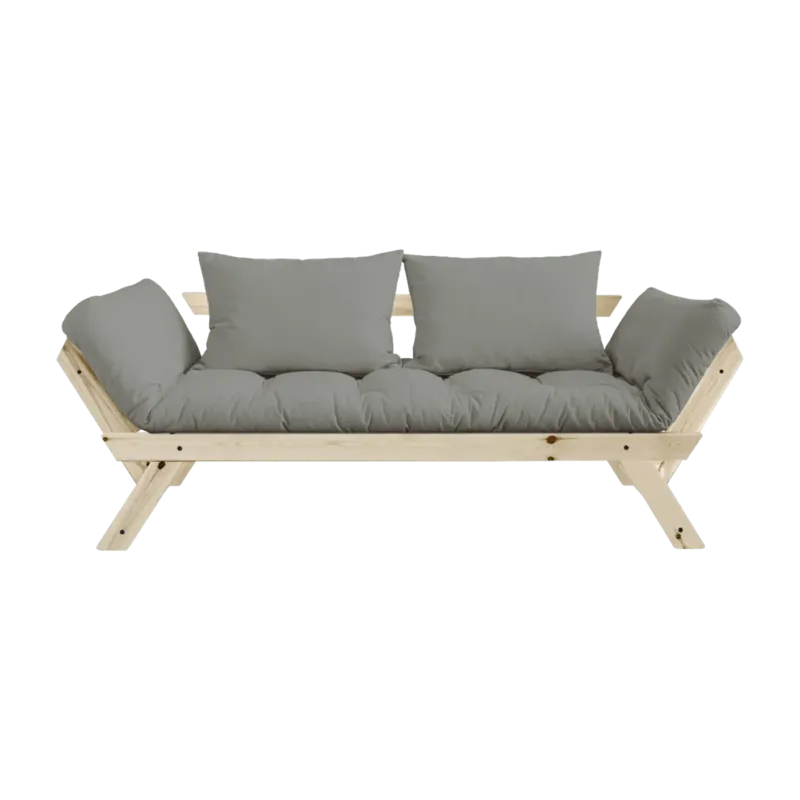Canapé 2 places convertible gris Bebop - Karup Design - The Cool Republic