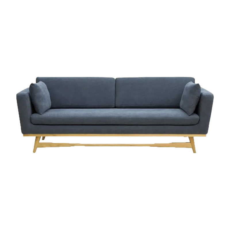 Canapé 3 places bleu orage Fifties - RED Edition - The Cool Republic