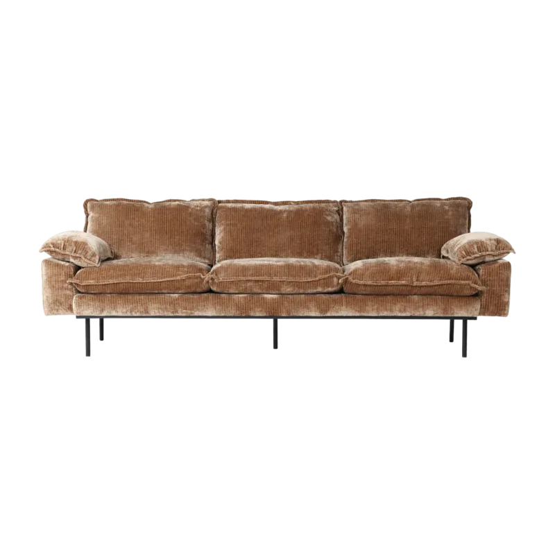 Canapé 4 places aged gold Retro - HKliving - The Cool Republic