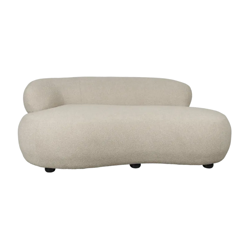 Canapé en tissu beige 115x185x73cm Elio - The Cool Republic - The Cool Republic