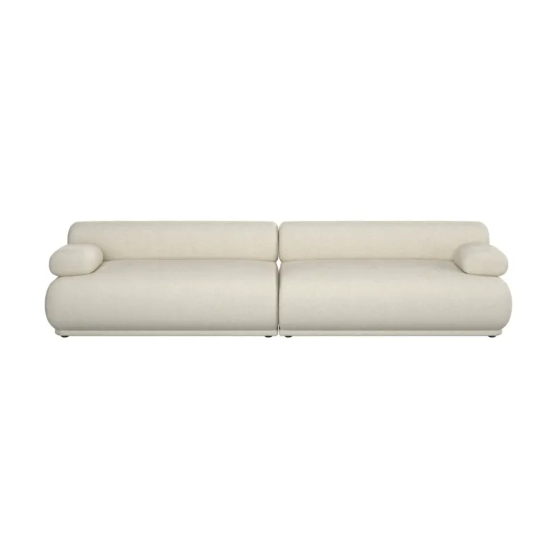 Canapé en tissu beige 3 places Rembrandt - Zuiver - The Cool Republic