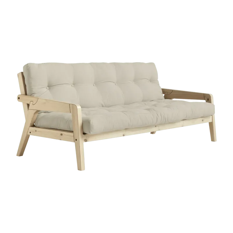 Canapé-lit beige Grab - Karup Design - The Cool Republic