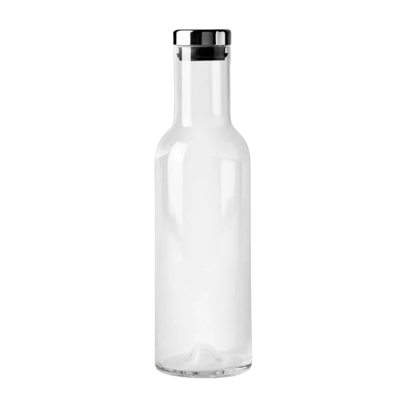 Carafe en verre 1L et bouchon en acier Bottle - Audo - The Cool Republic