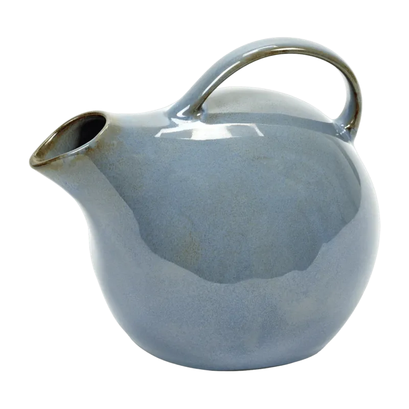 Carafe inclinée en grès bleu gris L - Serax - The Cool Republic