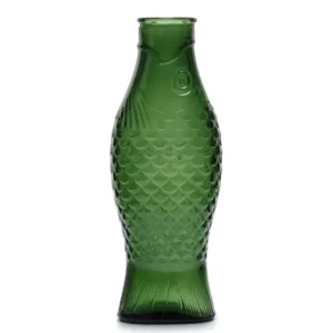 Carafe poisson en verre vert foncé 85cl Fish - Serax - The Cool Republic