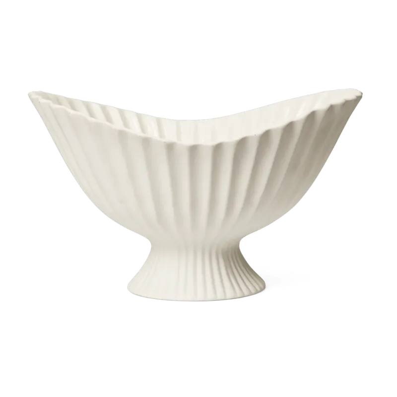 Centre de table fontaine blanc cassé 41 x 24 x 30,5 cm - Ferm Living - The Cool Republic