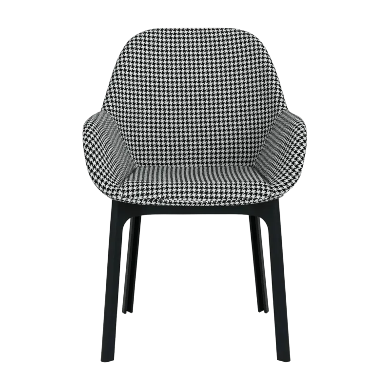 Chaise avec accoudoirs noir Clap - Kartell - The Cool Republic