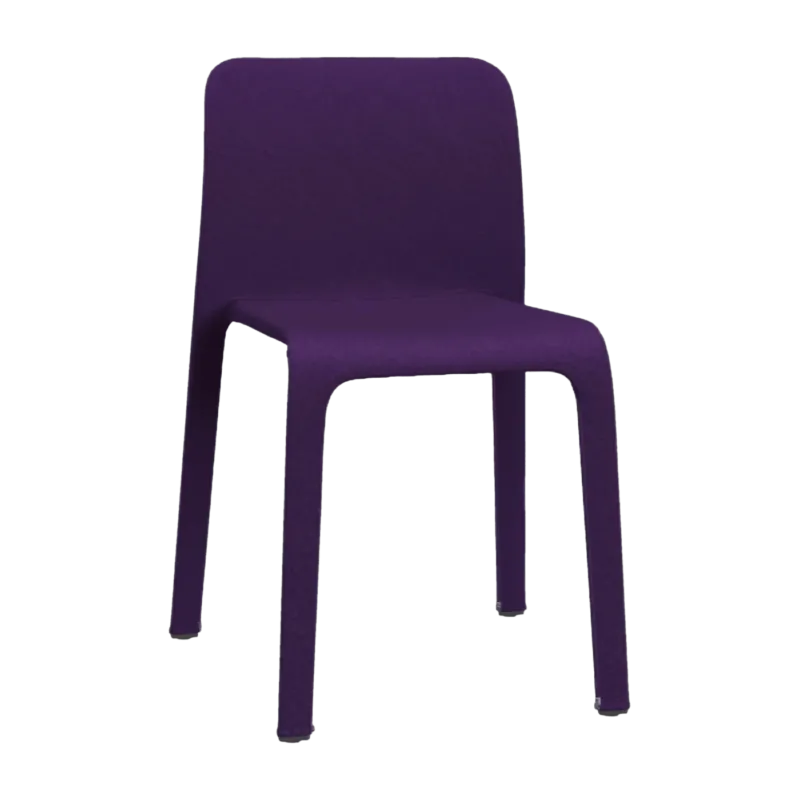Chaise avec housse en tissu violet First Dressed - Magis - The Cool Republic