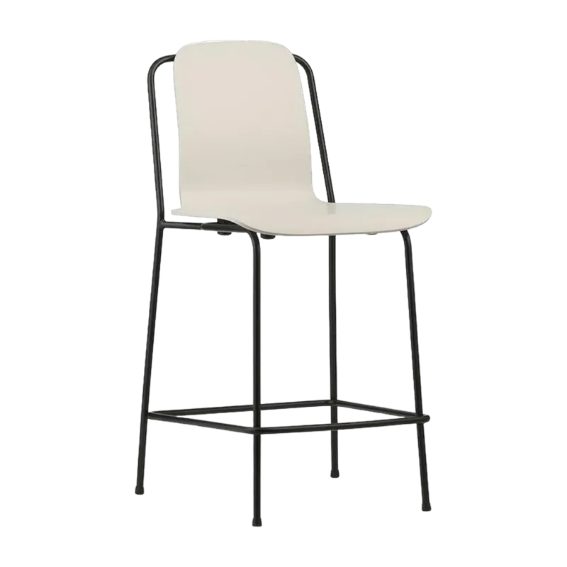 Chaise de bar Studio 65 Cm Acier Noir - Normann Copenhagen - The Cool Republic