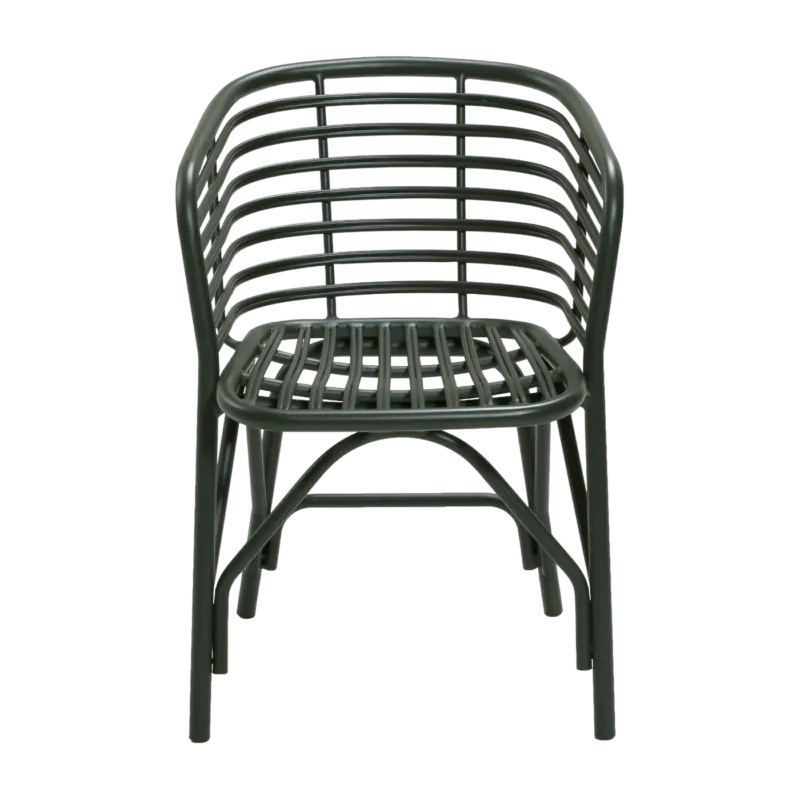 Chaise d'extérieur en aluminium vert Blend - Cane-Line - The Cool Republic