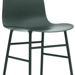 Chaise en acier et pp vert Form - Normann Copenhagen - The Cool Republic