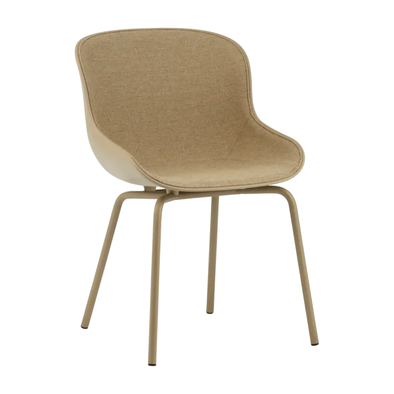 Chaise en acier peint et pp avec tissu sable Hyg - Normann Copenhagen - The Cool Republic