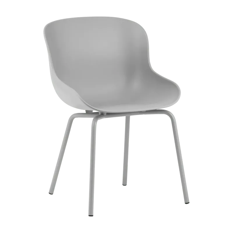 Chaise en acier peint et pp gris Hyg - Normann Copenhagen - The Cool Republic