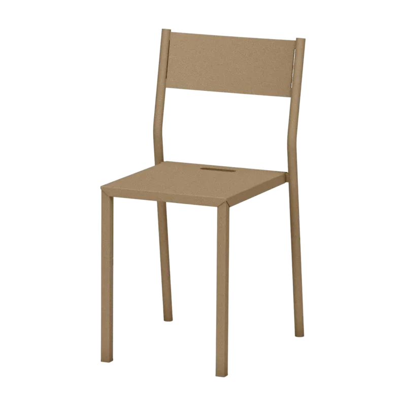 Chaise en acier sable Take - Matière Grise - The Cool Republic