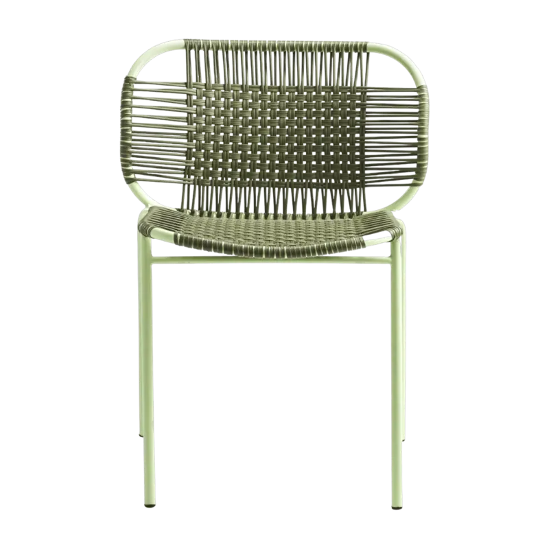 Chaise en acier vert Cielo - Ames - The Cool Republic