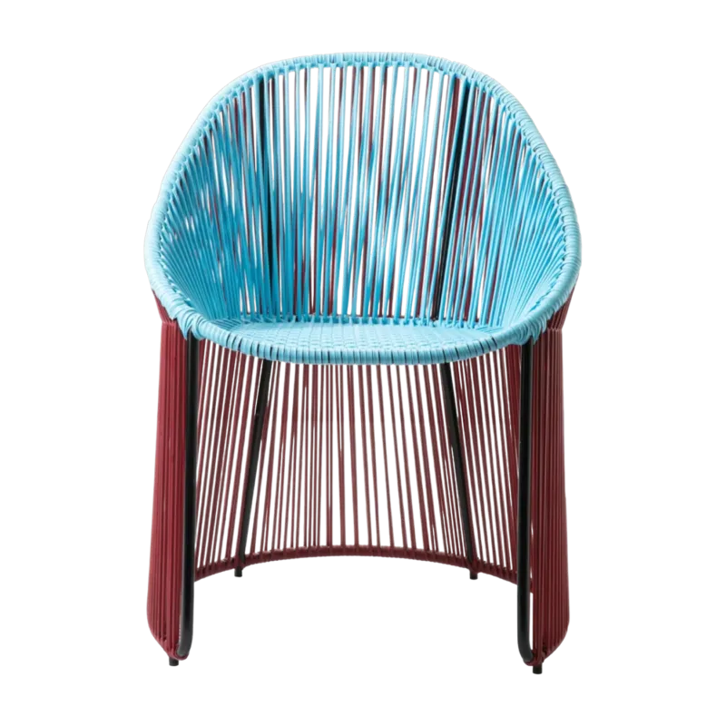 Chaise en acier violette et bleu Cartagenas - Ames - The Cool Republic